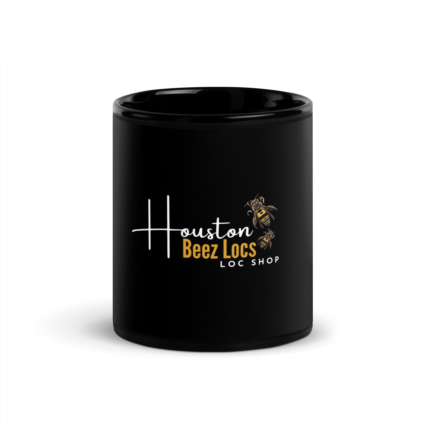 Black Glossy Mug- Loc Shop