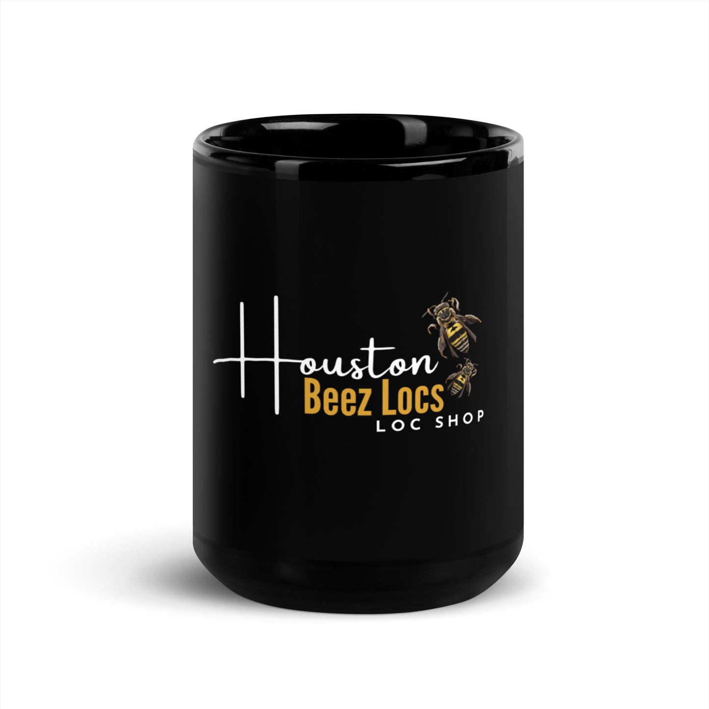 Black Glossy Mug- Loc Shop